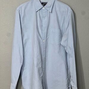Lands' End Men's Light Blue Shirt